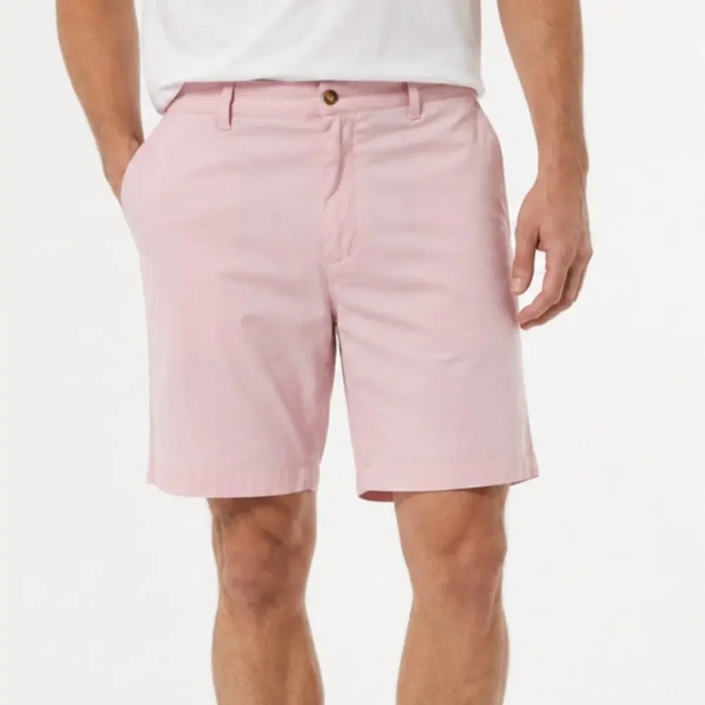 Orvis Pink Chino Golf Shorts Mens Size 36